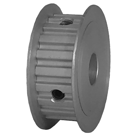 B&B Manufacturing 20XL037-3FA5, Timing Pulley, Aluminum, Clear Anodized,  20XL037-3FA5